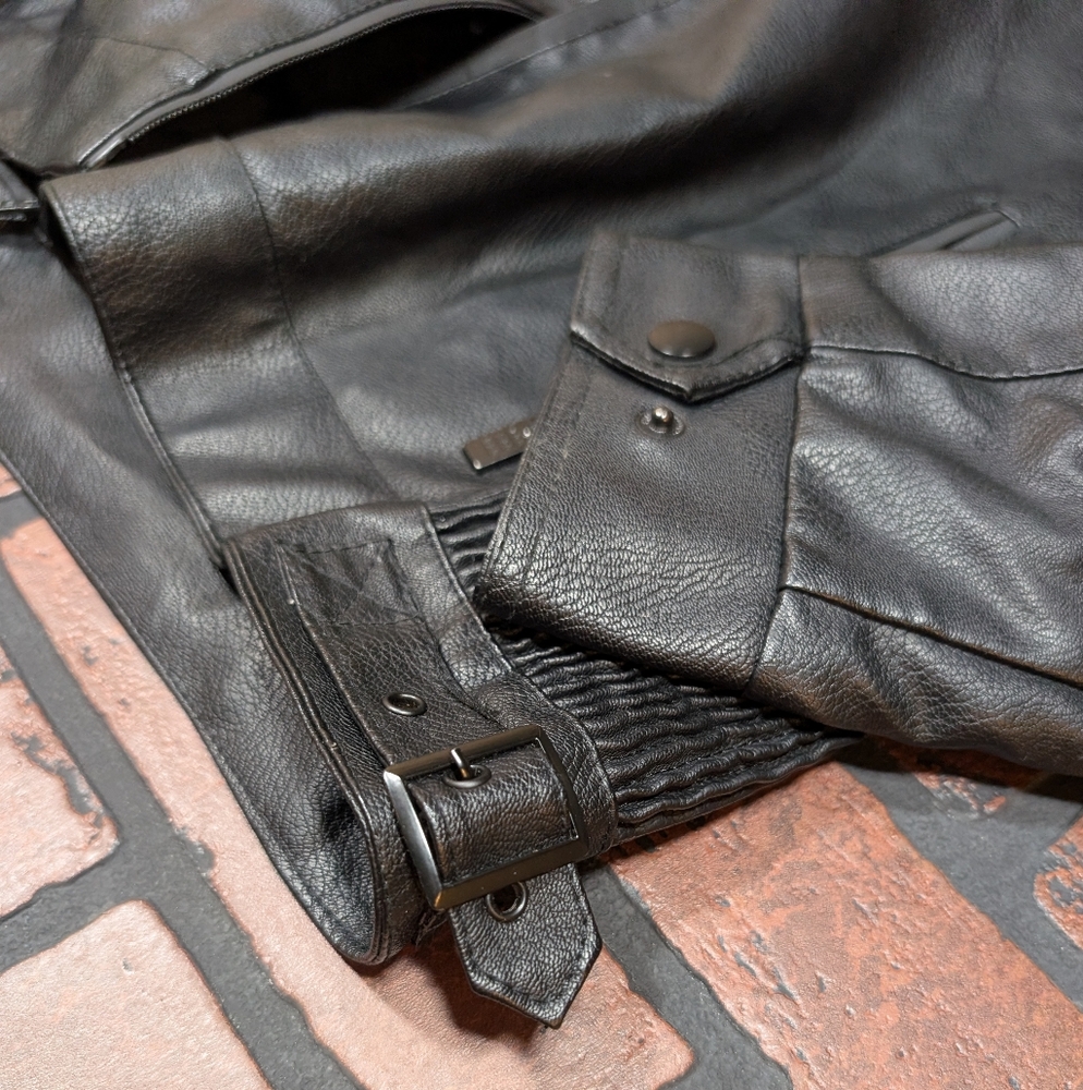 Fried Denim Men's M Hooded Performance‎ Motorcycle Jacket - Picture 3 of 16